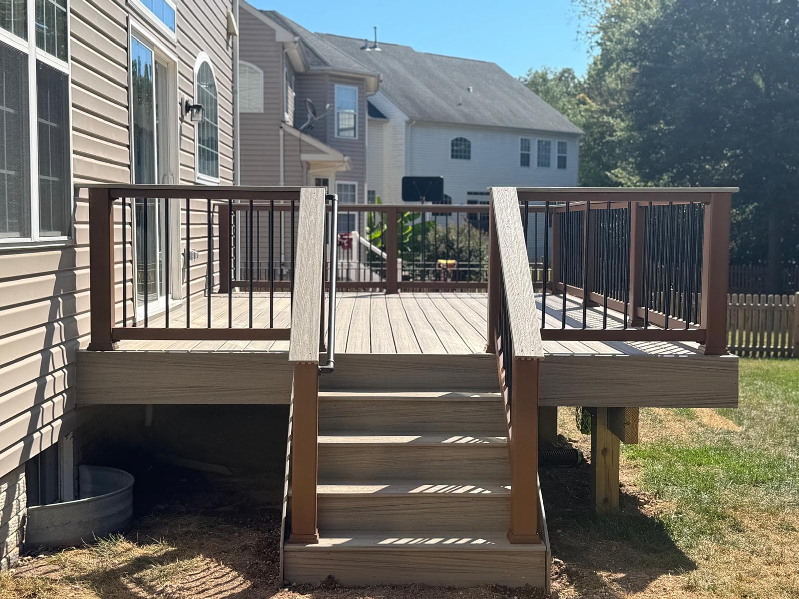 Professional deck safety inspection in Northern Virginia