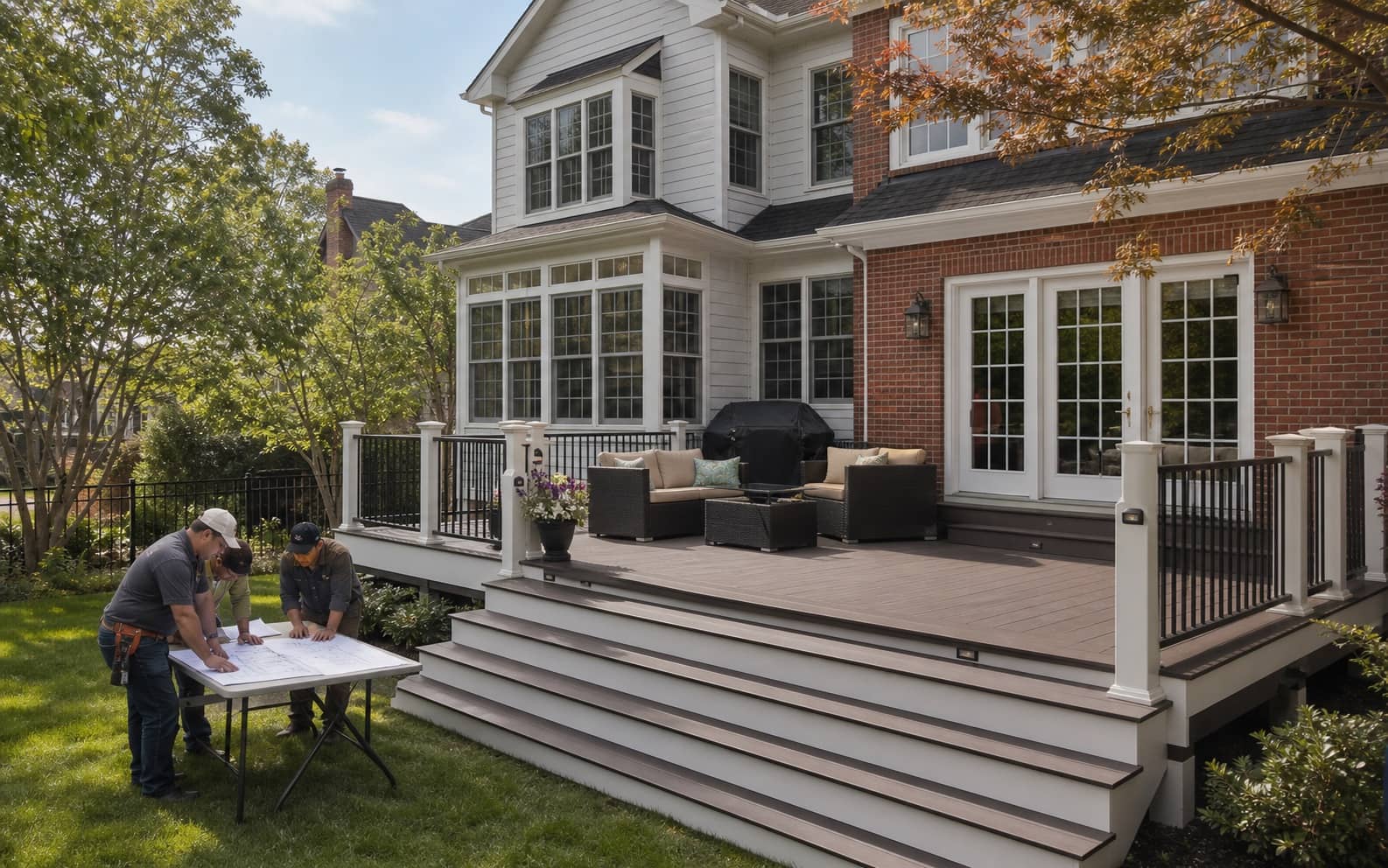 Deck Builder in Fairfax VA: City & County Permits, HOA Rules & Costs