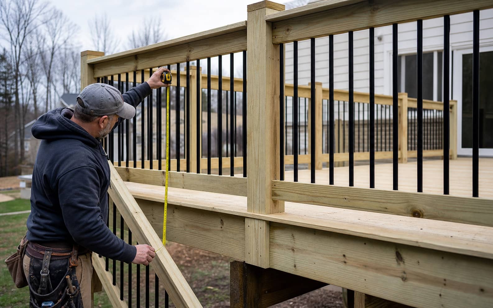 Deck Railing Code Requirements in Northern Virginia 2026