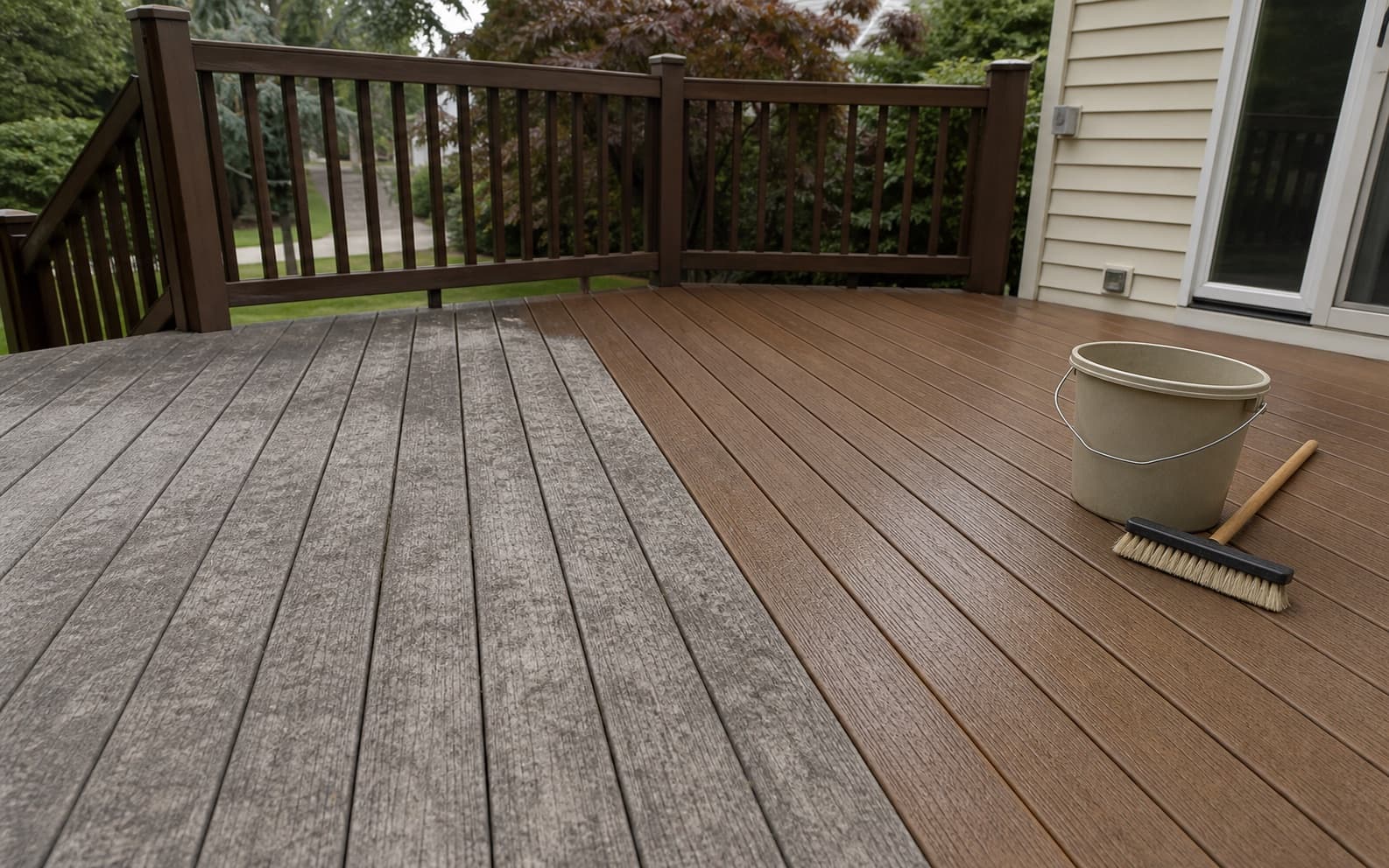 How to Restore Faded Composite Decking