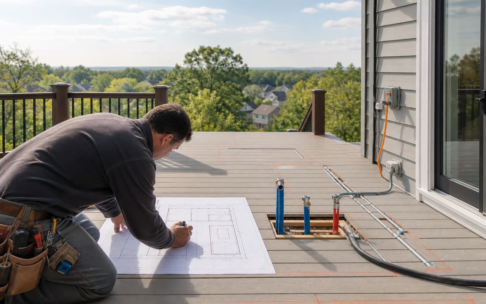 Outdoor Kitchen on a Deck: Planning Guide for Northern Virginia Homeowners