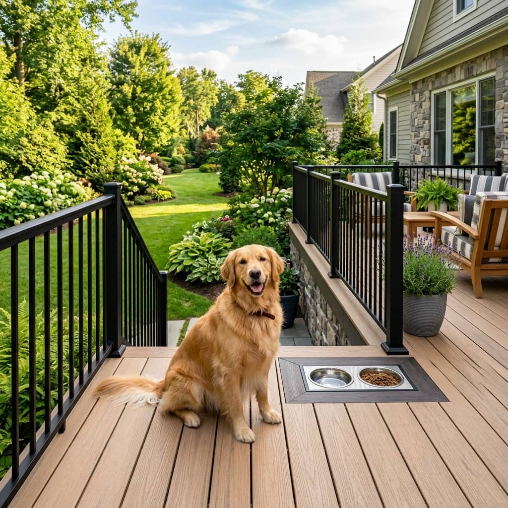 Designing a Pet-Friendly Composite Deck: Safety, Materials, and Layouts