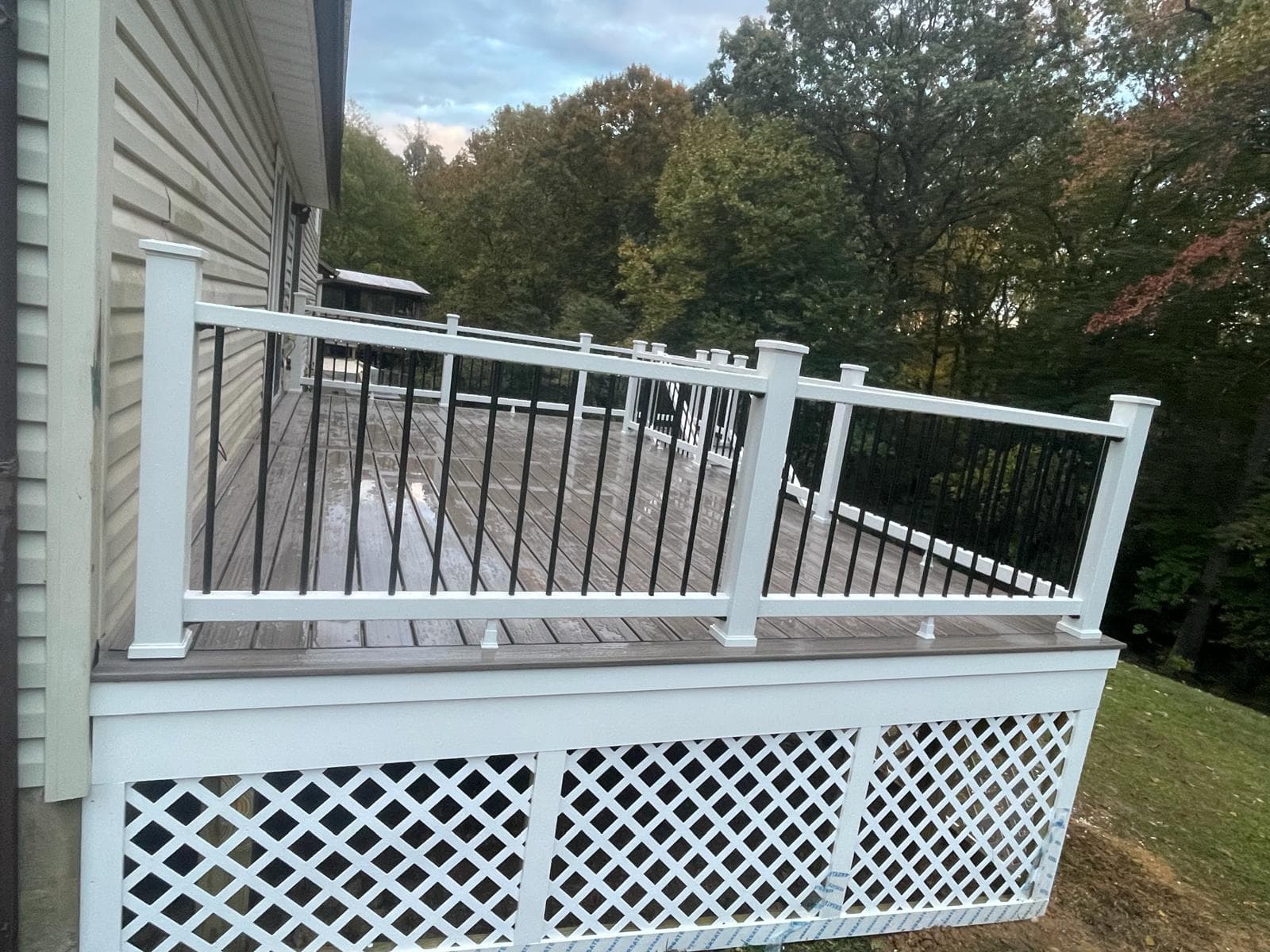 Completed outdoor living project by Loudoun Decks