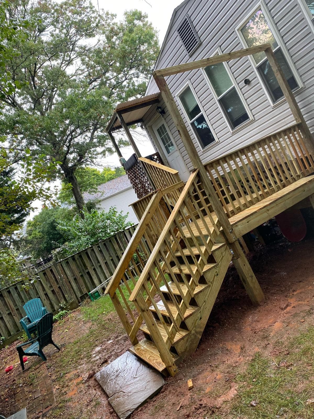 High-End Custom Decking in Montclair, Virginia — Loudoun Decks project in Northern Virginia