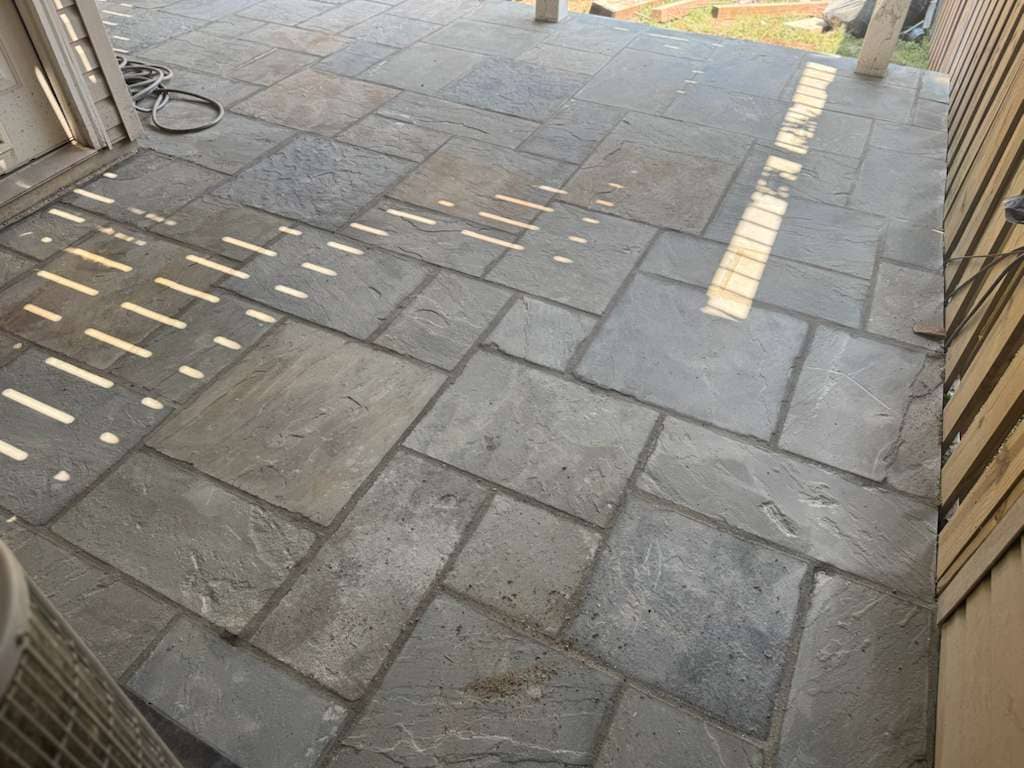 Trex composite deck project in Northern Virginia