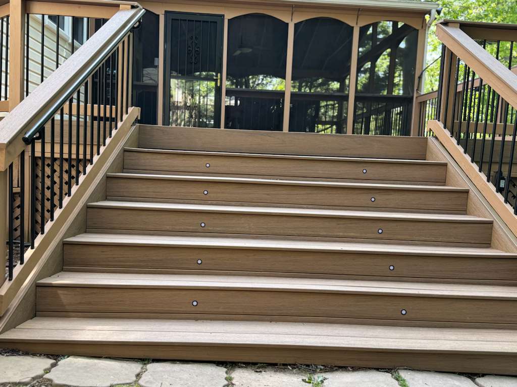 Deck Stair Lighting