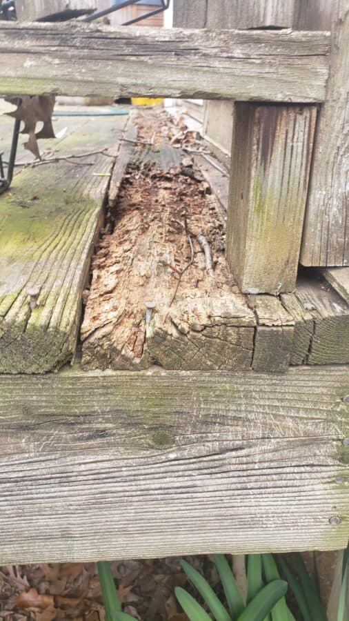 Professional structural inspection of a Northern Virginia deck by Loudoun Decks