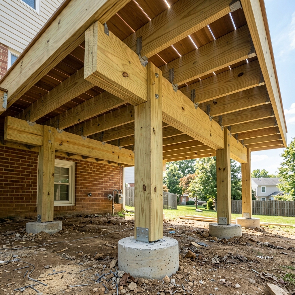 Guide to Deck Understructure: Beams, Joists | Loudoun Decks