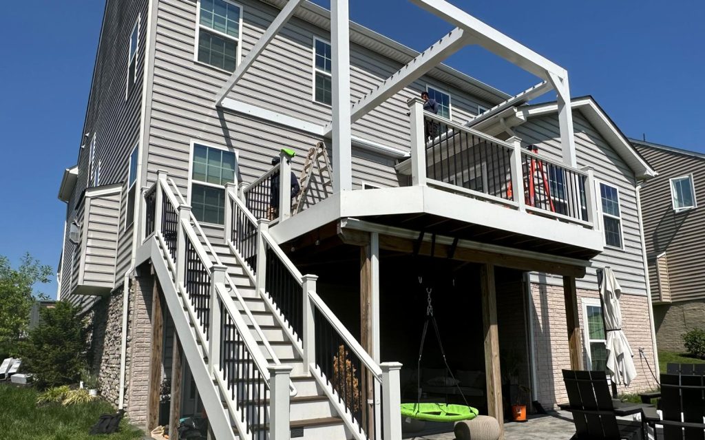 Multi Level Deck Balcony in Alexandria